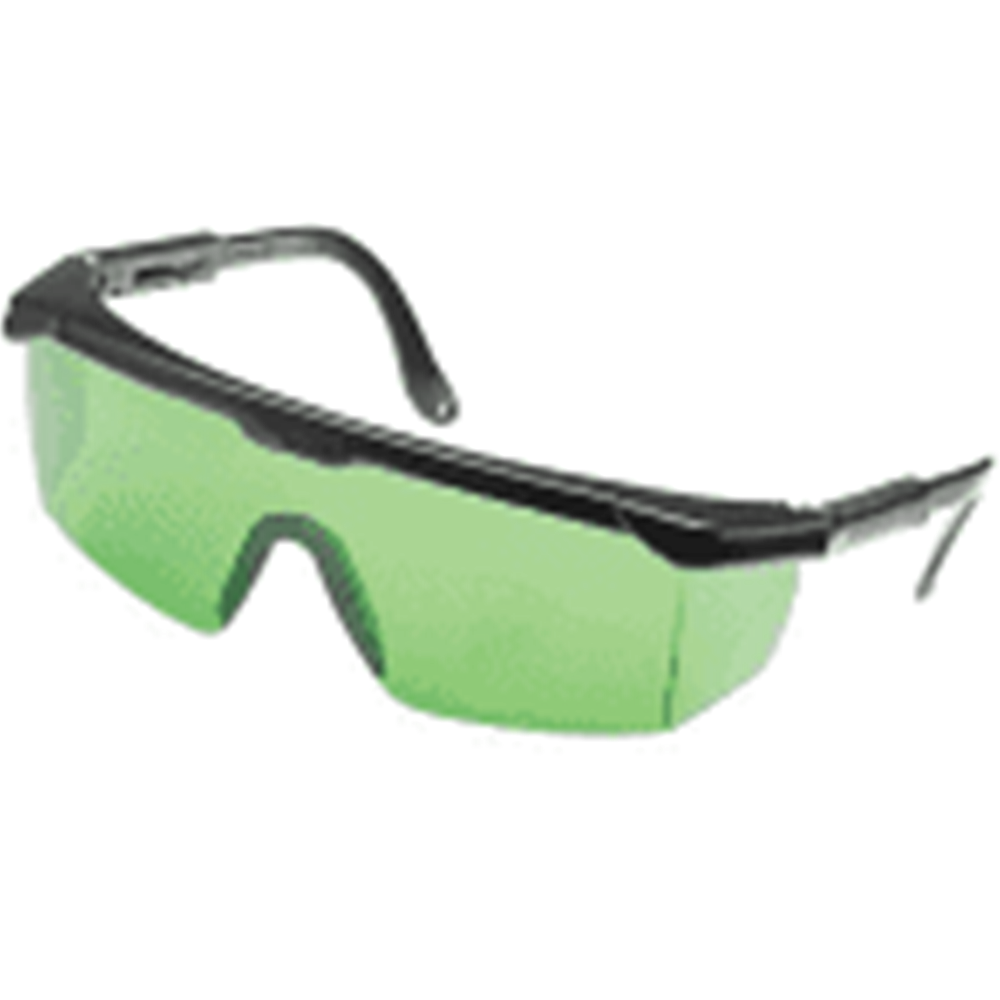 DE0714G  Okulary ochronne zielone